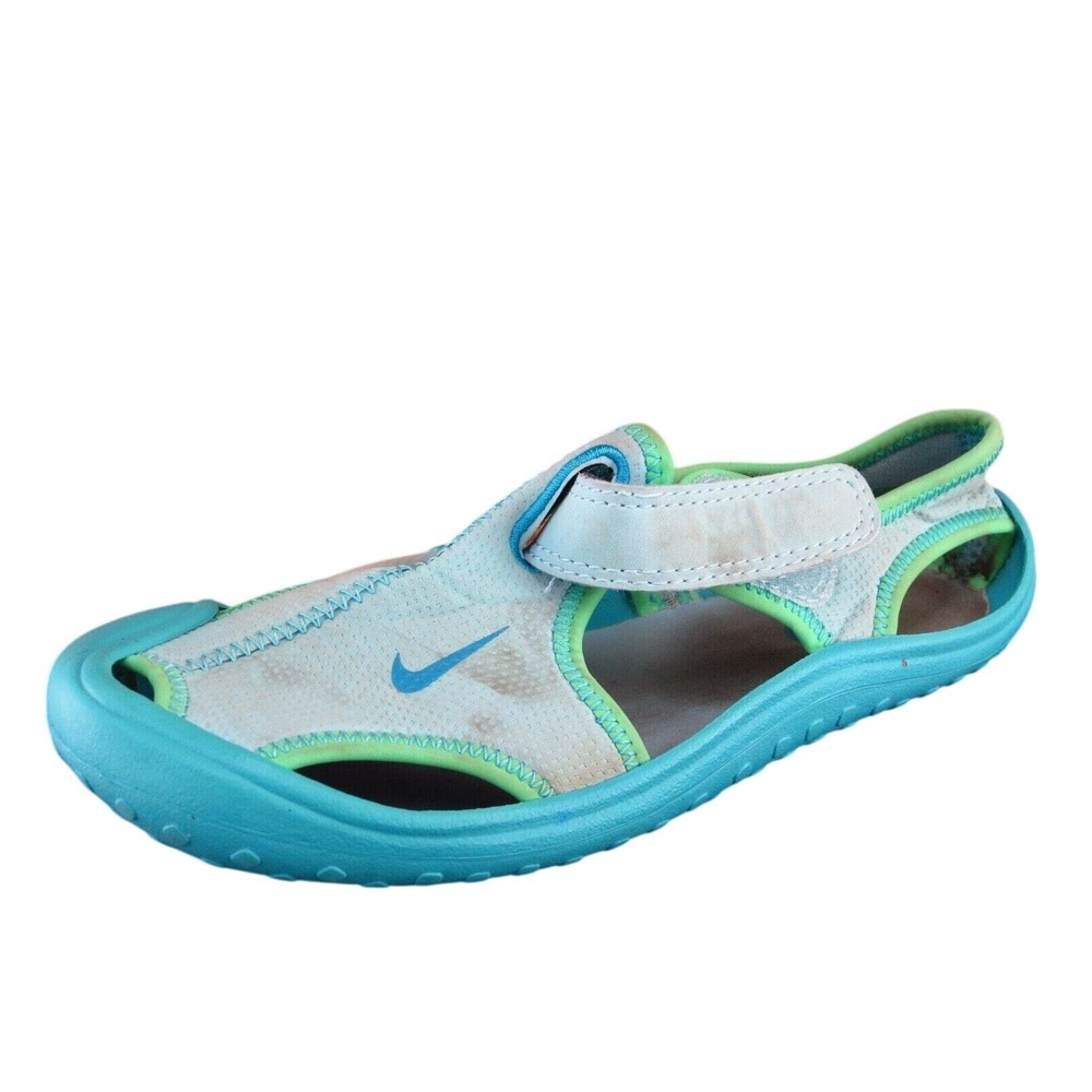 Nike ACG Toddler Girls Sz 12 Medium Blue Sandals‎ Fabric